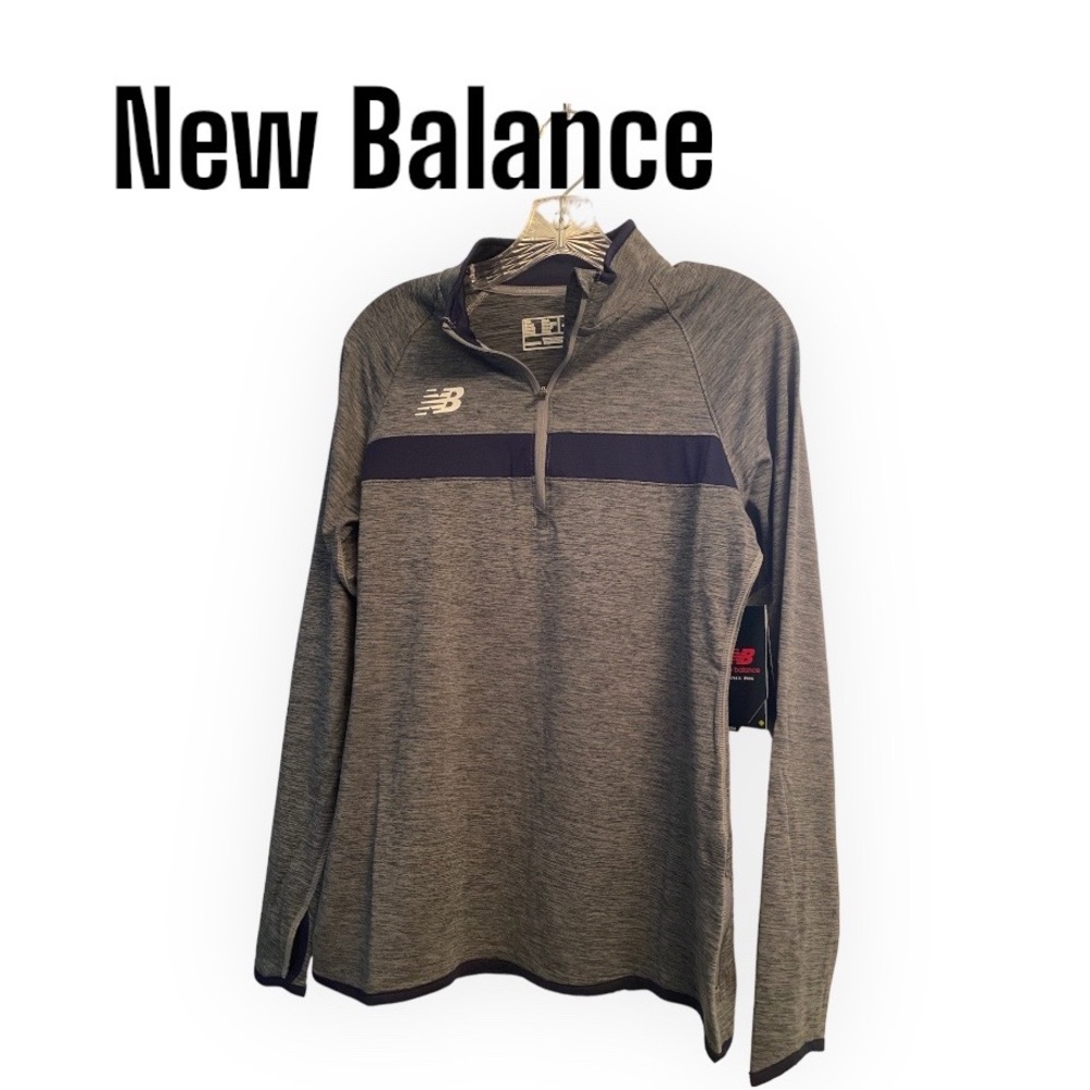 New Balance Dry 1/4 Zip long sleeve Compression shirt M NWT